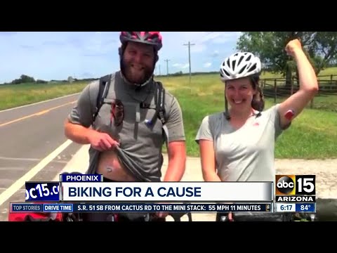 Siblings bike 3,500 miles to raise awareness about diabetes