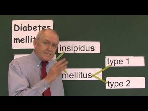 Diabetes 1, Insipidus, Type 1, Type 2
