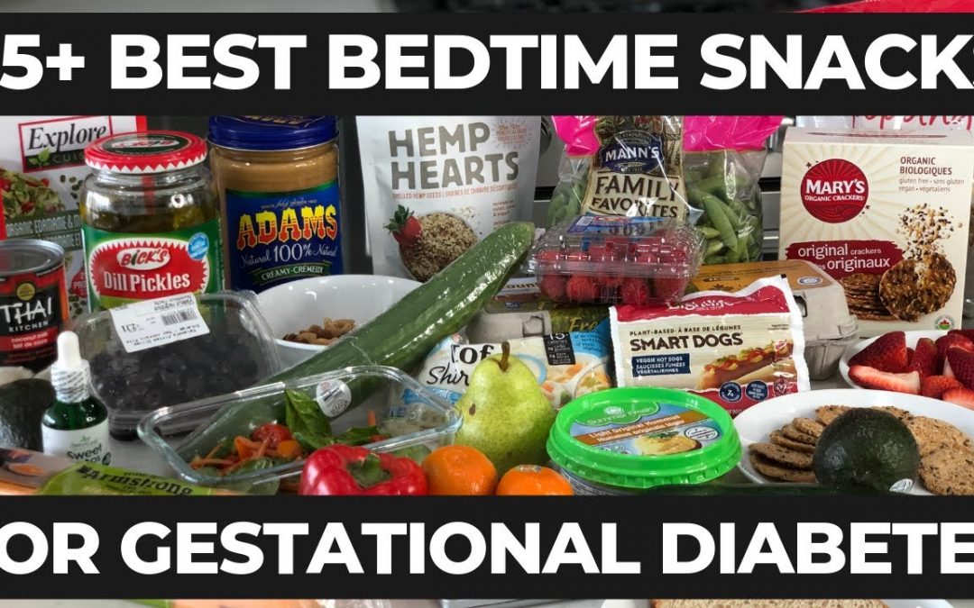 Bedtime Snack For Gestational Diabetes (for good blood sugar levels)