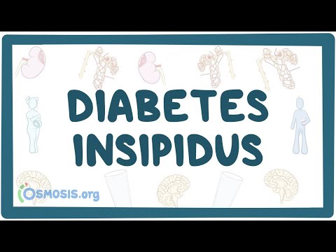 Diabetes insipidus – causes, symptoms, diagnosis, treatment, pathology