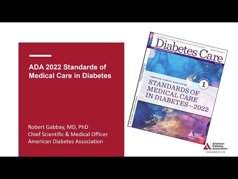 2022 American Diabetes Association Standards of Care in Diabetes