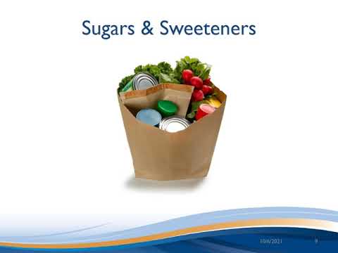 Adult Type 2 Diabetes – 9. Sugars and Sweeteners