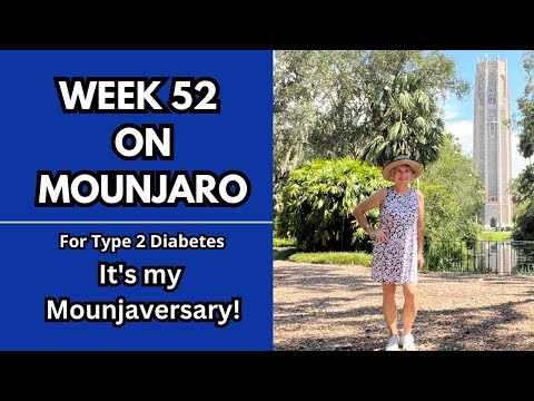 Type 2 Diabetes: Week 52 of My Journey on Mounjaro – It's My One Year Mounjaversary!