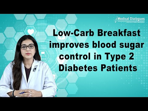 Low-Carb Breakfast improves blood sugar control in Type 2 Diabetes Patients