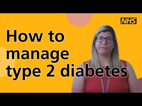 How to manage type 2 diabetes